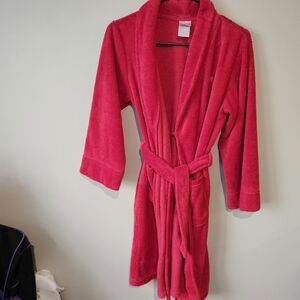 Women's Red Holiday Robe